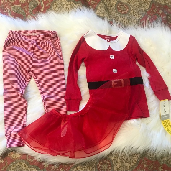 Carter’s 3 Piece Christmas Santa Outfit 24 months - Picture 1 of 4